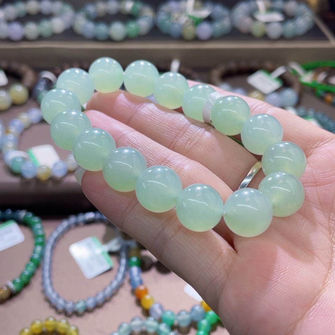 未镶嵌手链翡翠葡萄肉