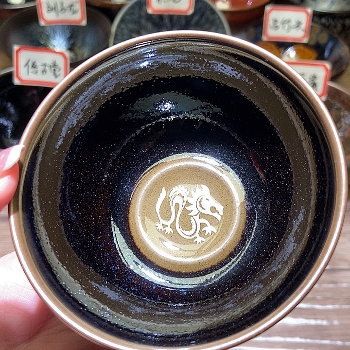 茶盏非遗传承人李光熙生肖龙