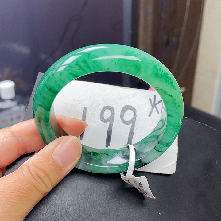 未镶嵌手镯石英质玉瑶58