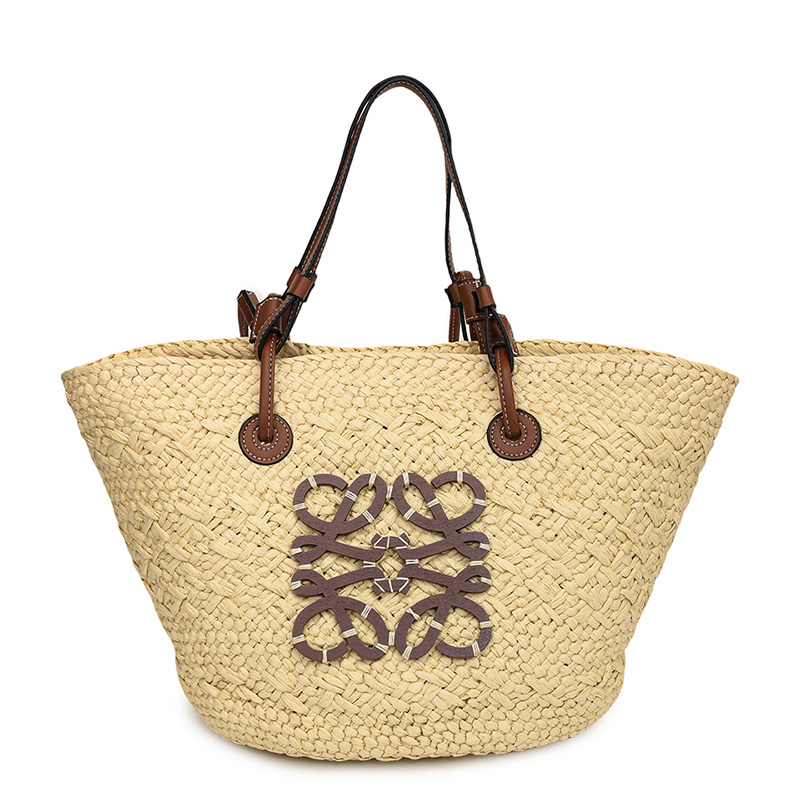 Scarlet Wong大容量草编包单肩托特包2025新款夏天海边度假沙滩包