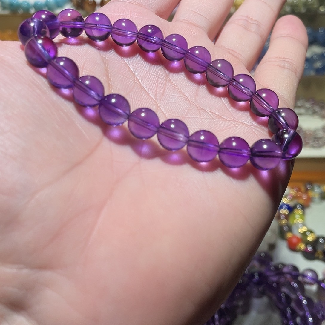 水晶未镶嵌手链手链