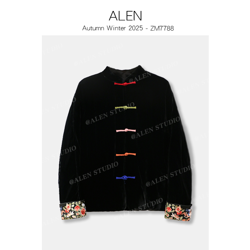 【Alen女装店】新中式国风气质时尚复古外套ZM7788
