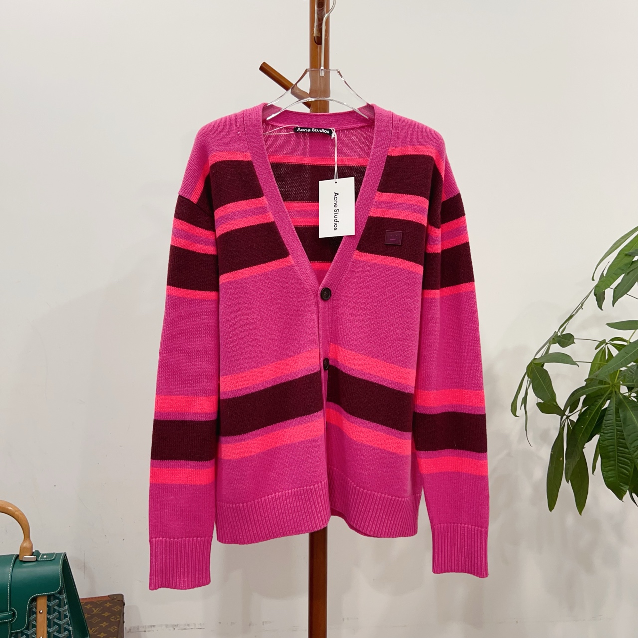 全新未使用 AcneStudios 开衫 尺码S成色看直播GSS23128