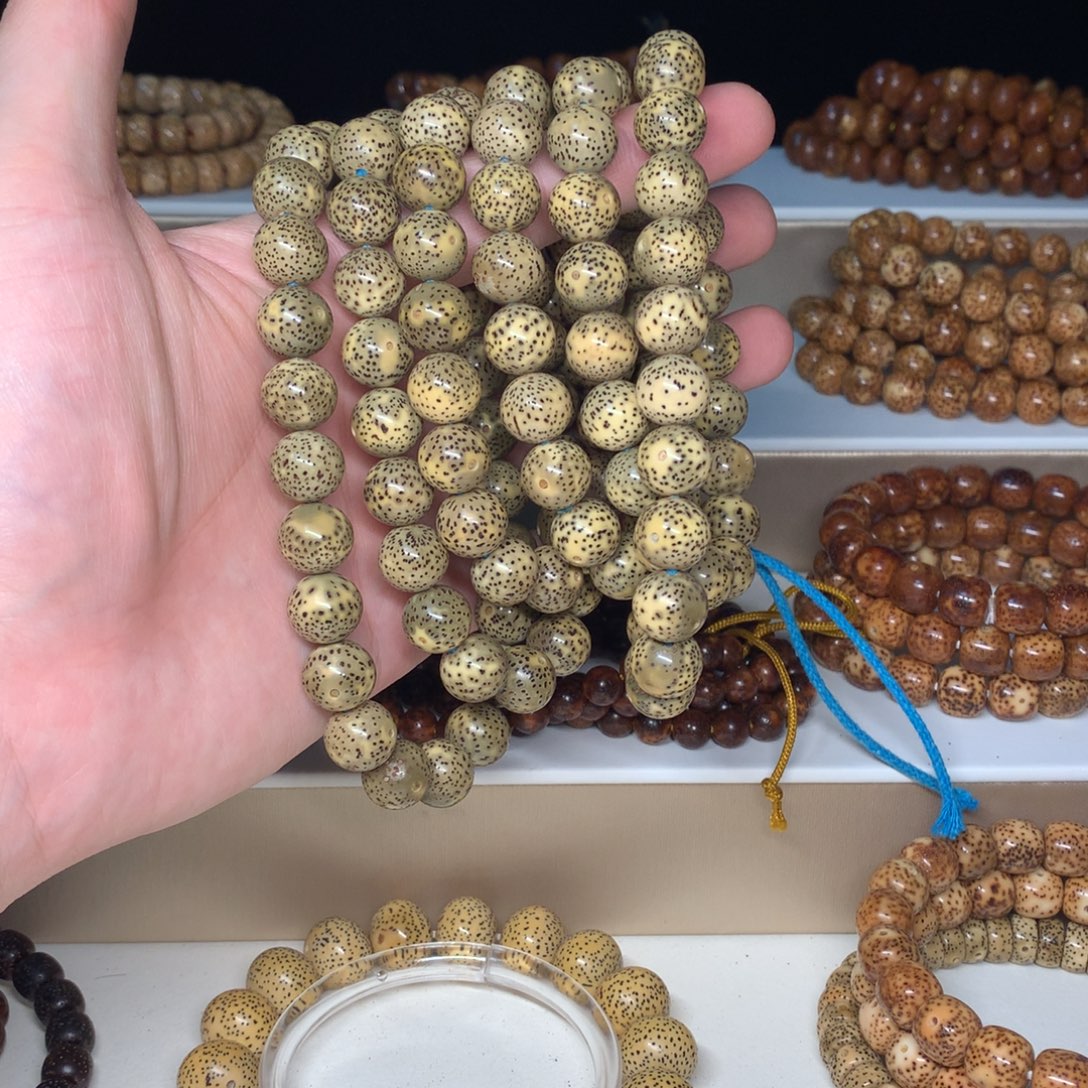 星月菩提吊坠12青花正圆