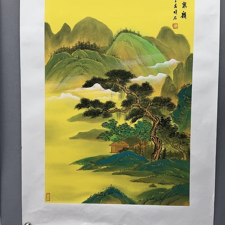 国画书法作品多次参加