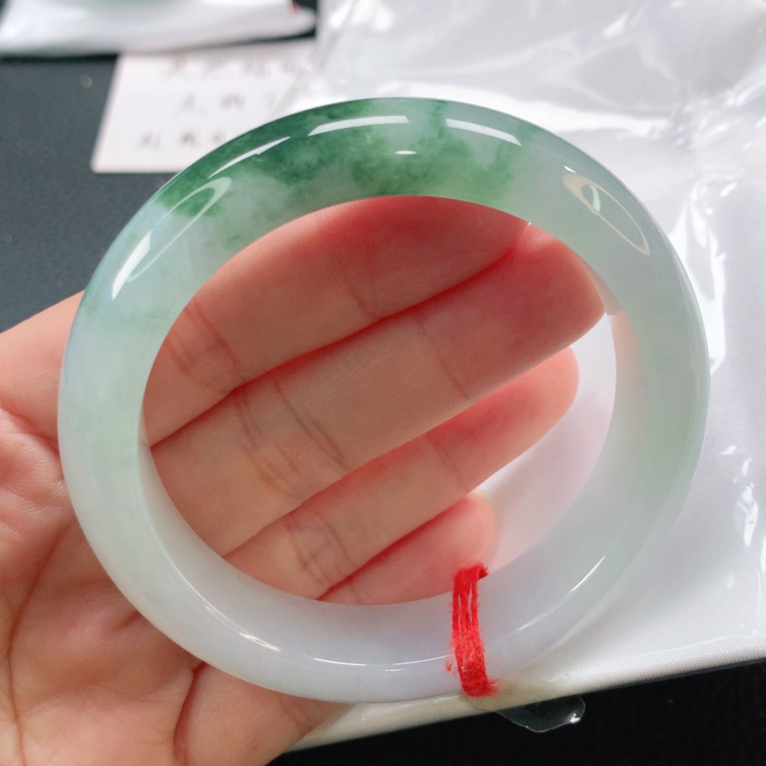 未镶嵌手镯翡翠57.5正