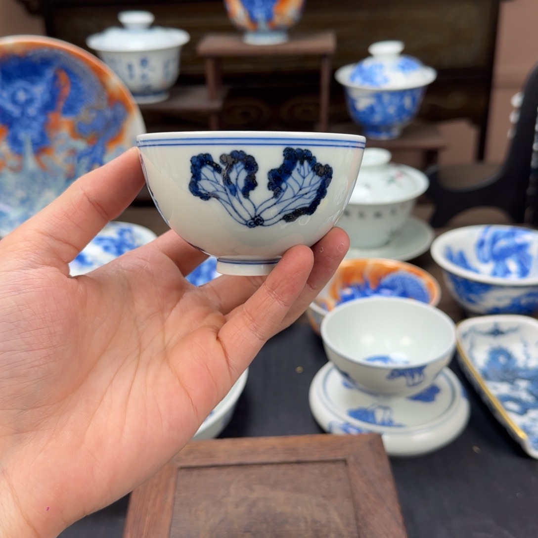 杯五**?景德镇手工手绘陶瓷