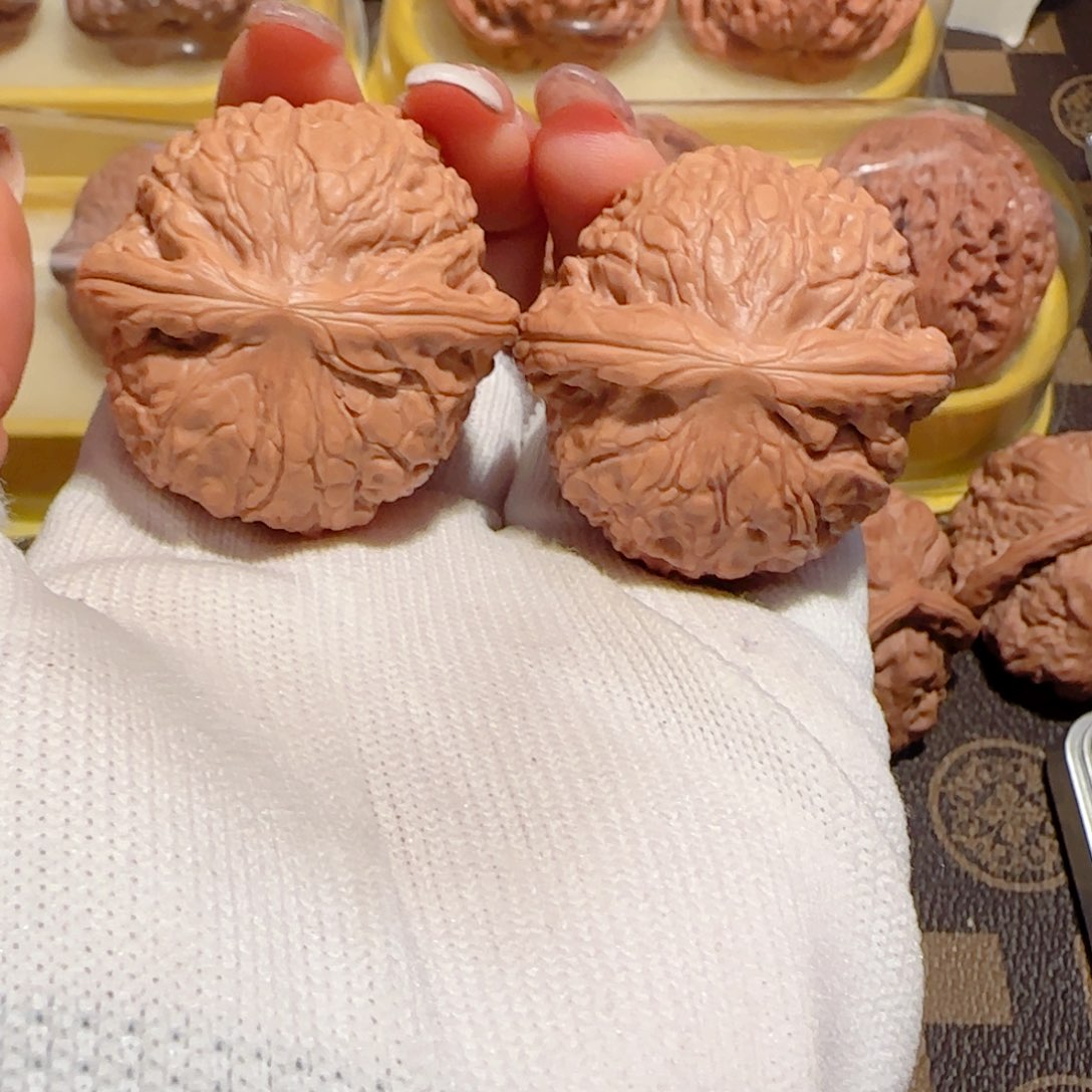 桃核吊坠40微修尖乾隆磨