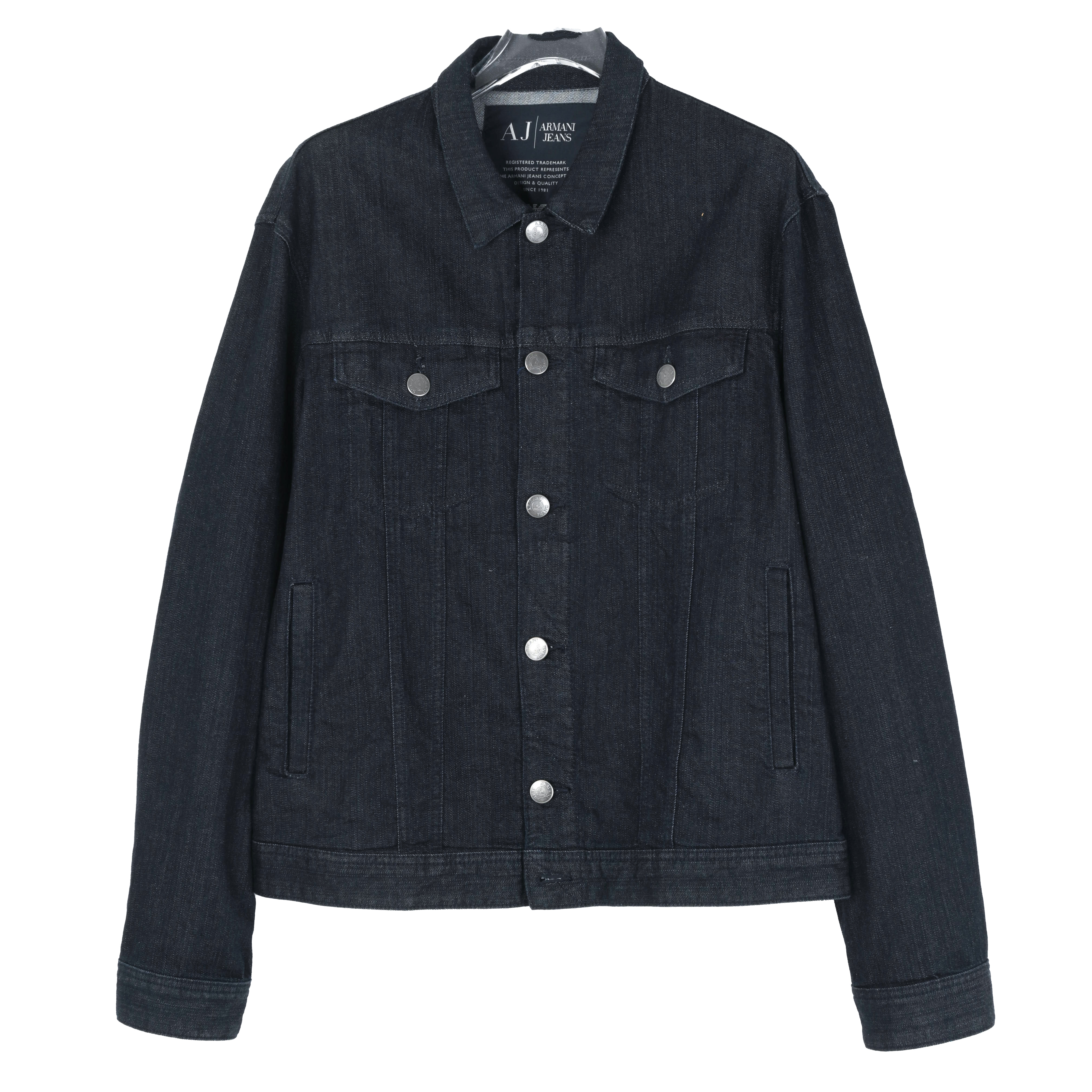 ARMANI JEANS阿玛尼 男士复古牛仔外套06B222P15