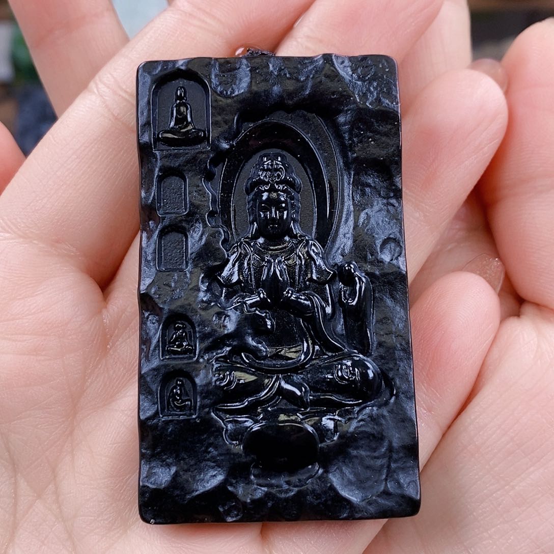 和田玉颈饰未镶嵌M*黄