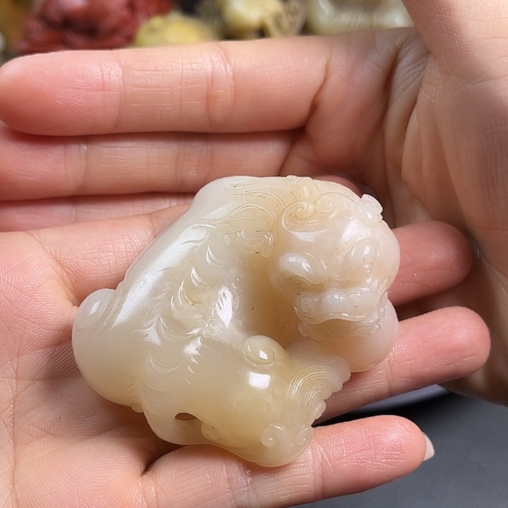 寿山石手把件手把