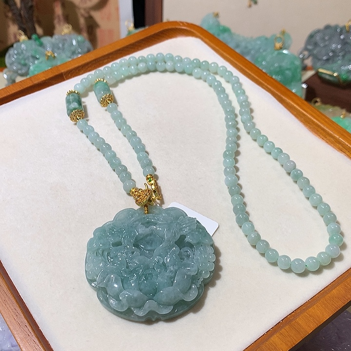 颈饰未镶嵌翡翠翡翠吊坠