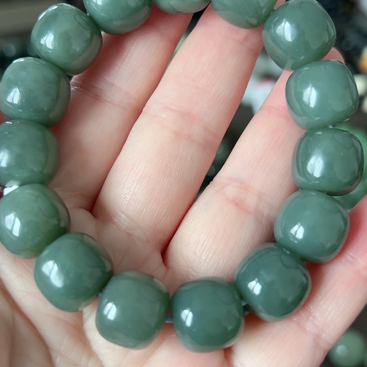 【闪购商品】和田玉手链未镶嵌L173