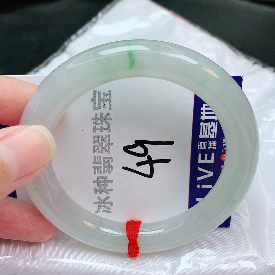翡翠手镯未镶嵌缅甸天然A货翡翠手镯