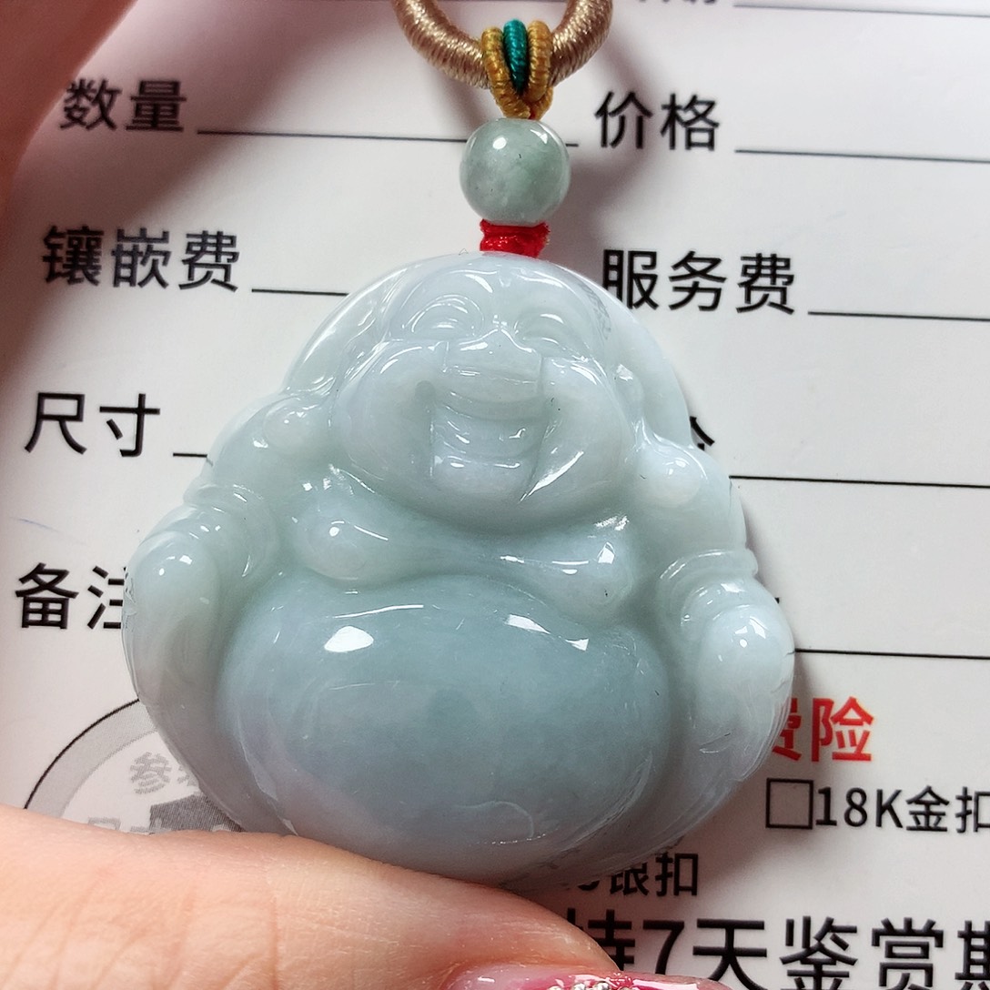 翡翠颈饰未镶嵌?***干佛公