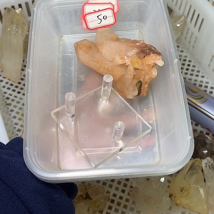 正***思未镶嵌珠宝半成品水晶