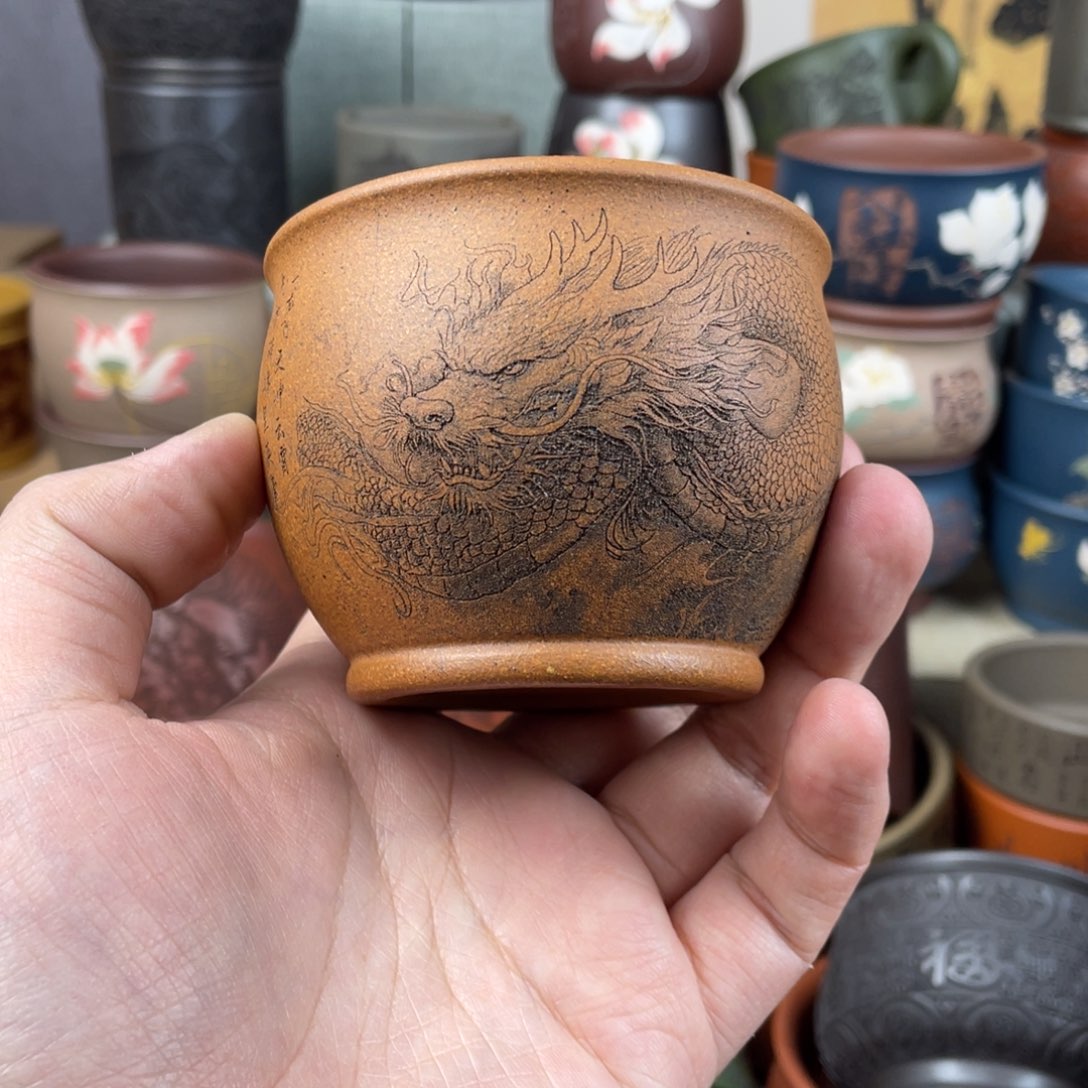 紫砂茶杯紫砂茶杯