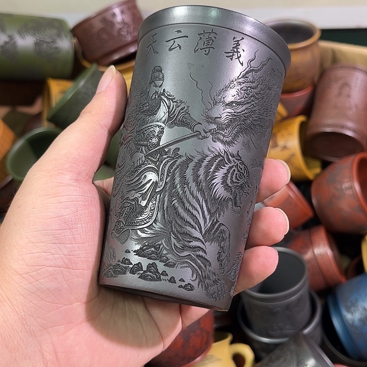 茶杯紫砂全手工紫砂 主人杯