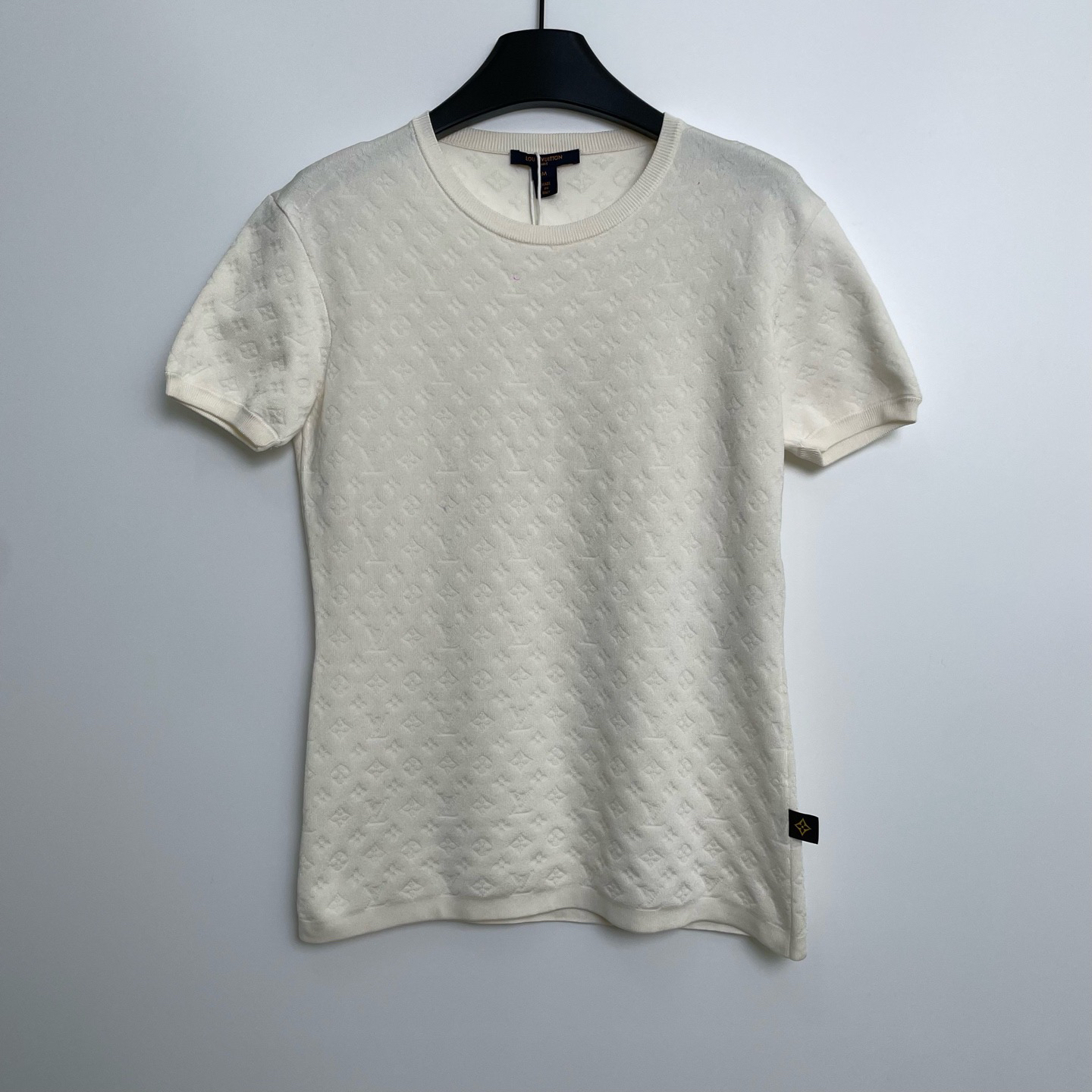 99新 LouisVuitton/路易威登 D500036/暗纹满印短袖/M码