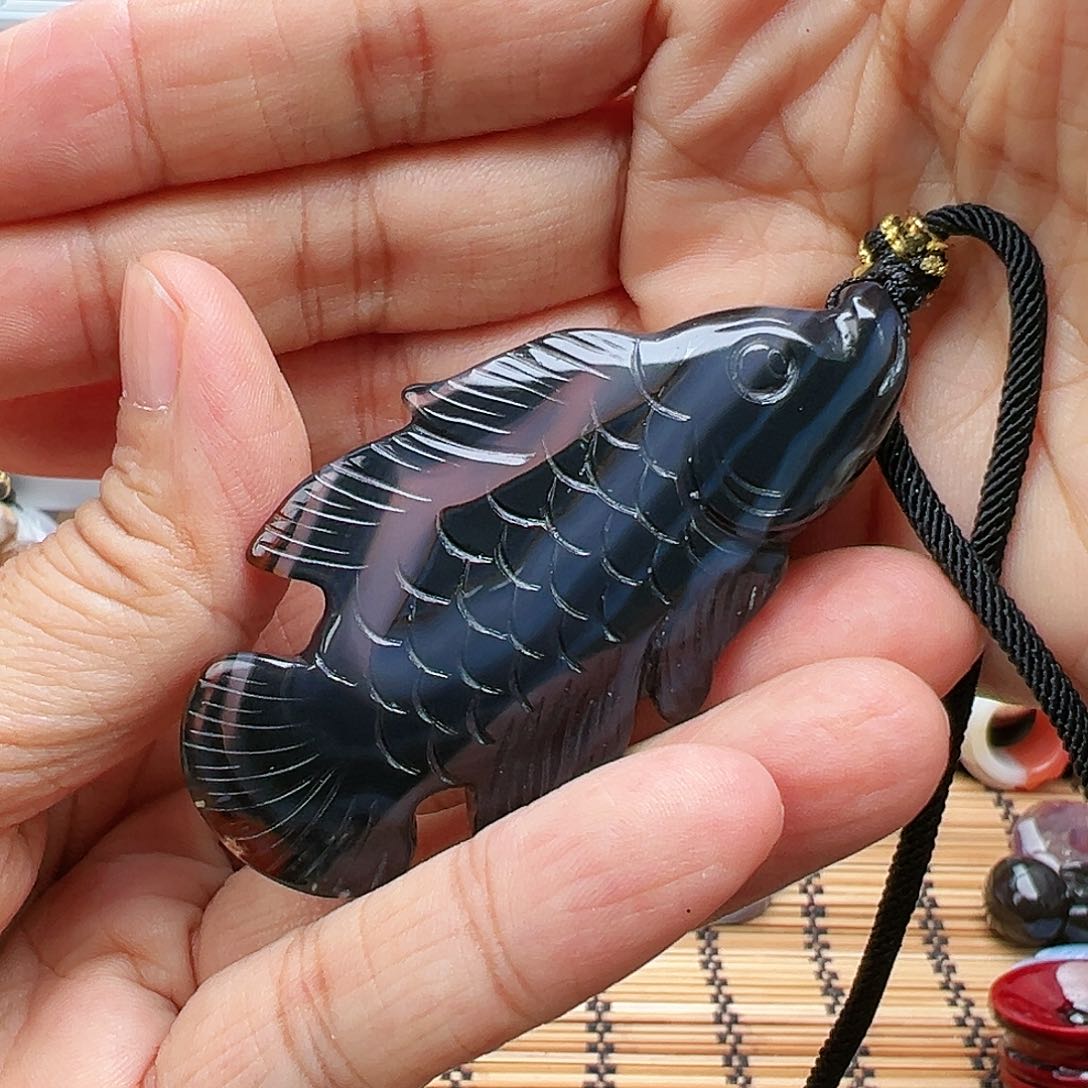 未镶嵌玛瑙/玉髓珠宝半成品