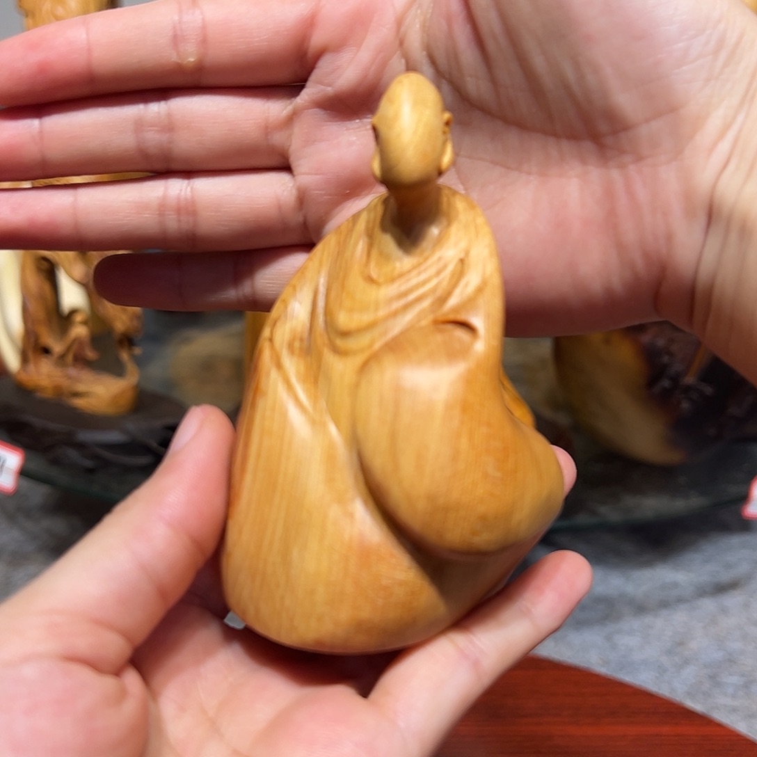 柏木（崖柏）崖柏木手把件摆件
