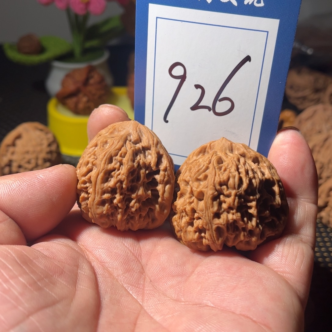 吊坠文玩核桃全品南疆石42尺926号