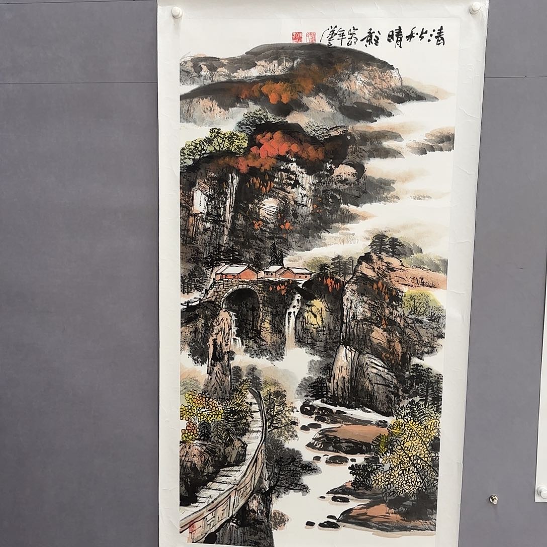 国画亲笔手绘原创