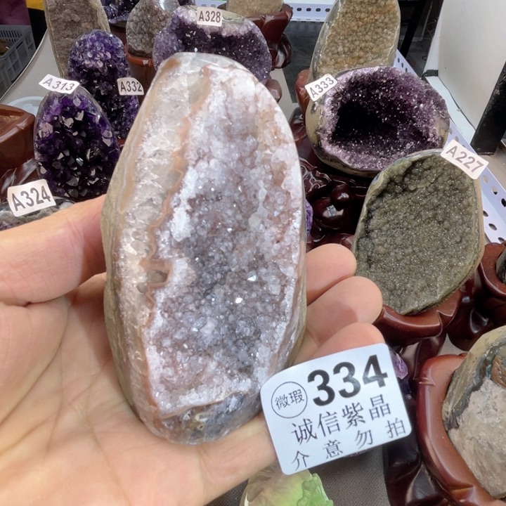 未镶嵌大型摆件（非配饰）紫晶