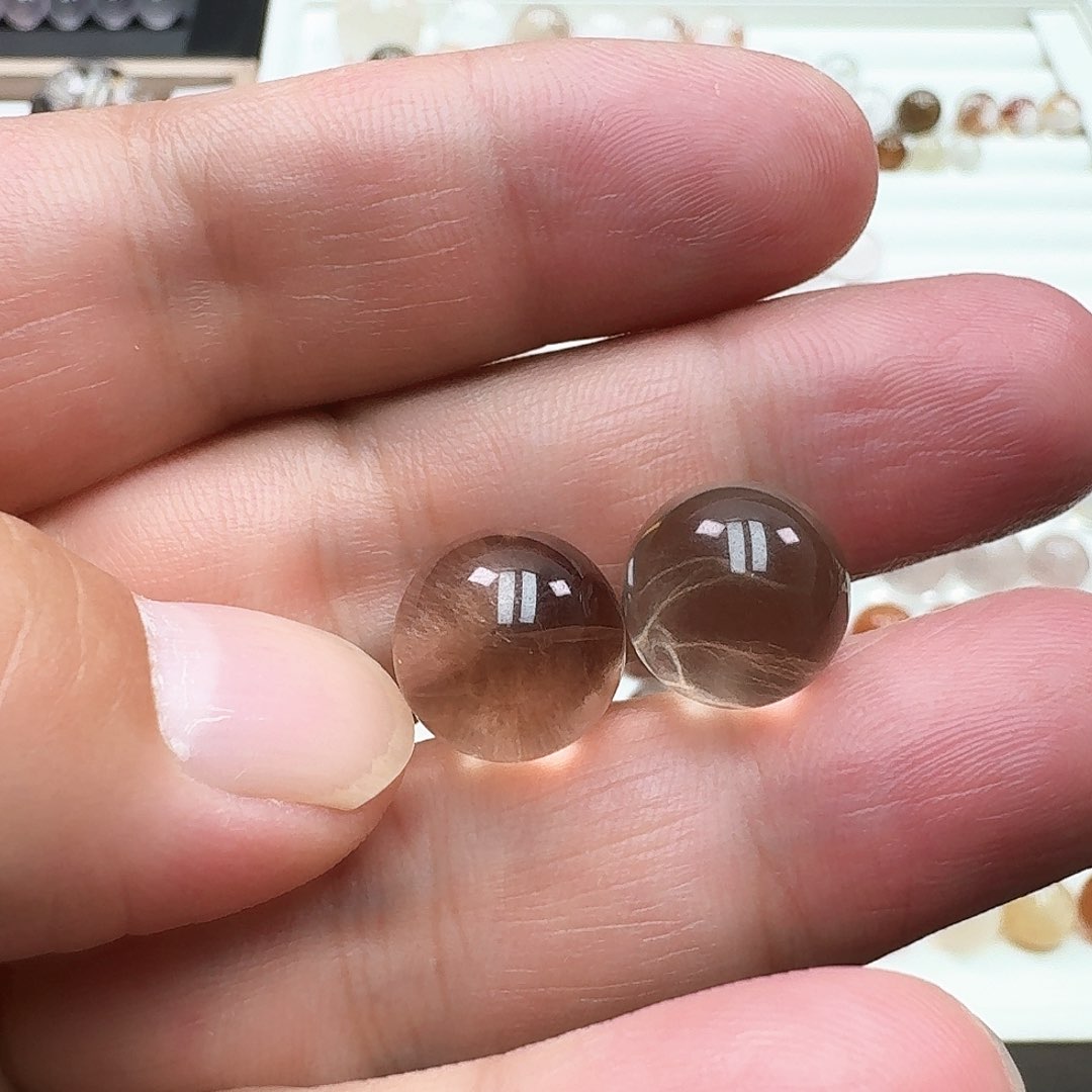 小***珠水晶珠宝半成品未镶嵌