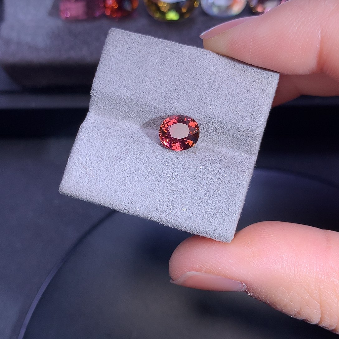 碧玺珠宝奇石未镶嵌1.345ct