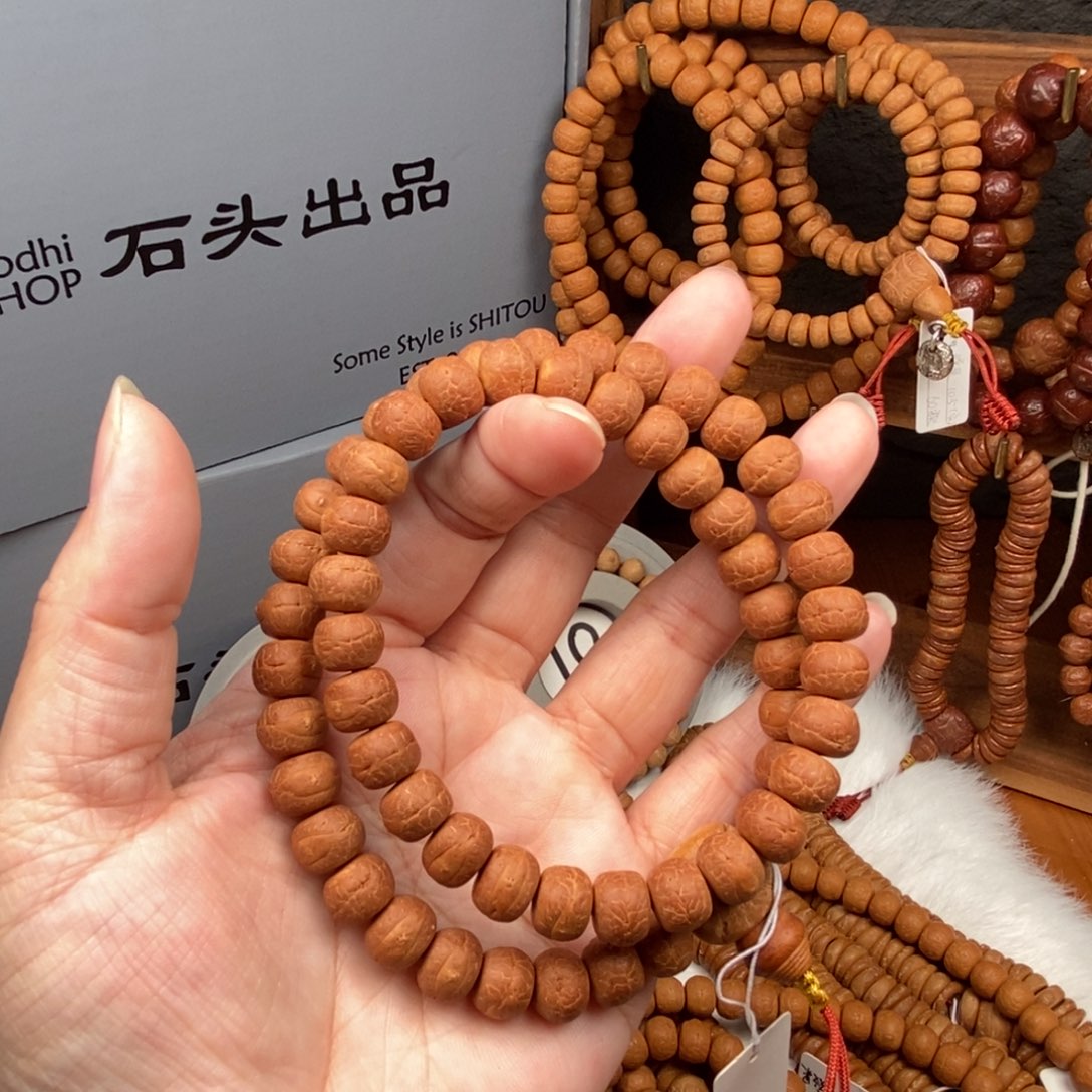 手串凤眼菩提藏式st08非实心11-11.4尺54颗+4颗