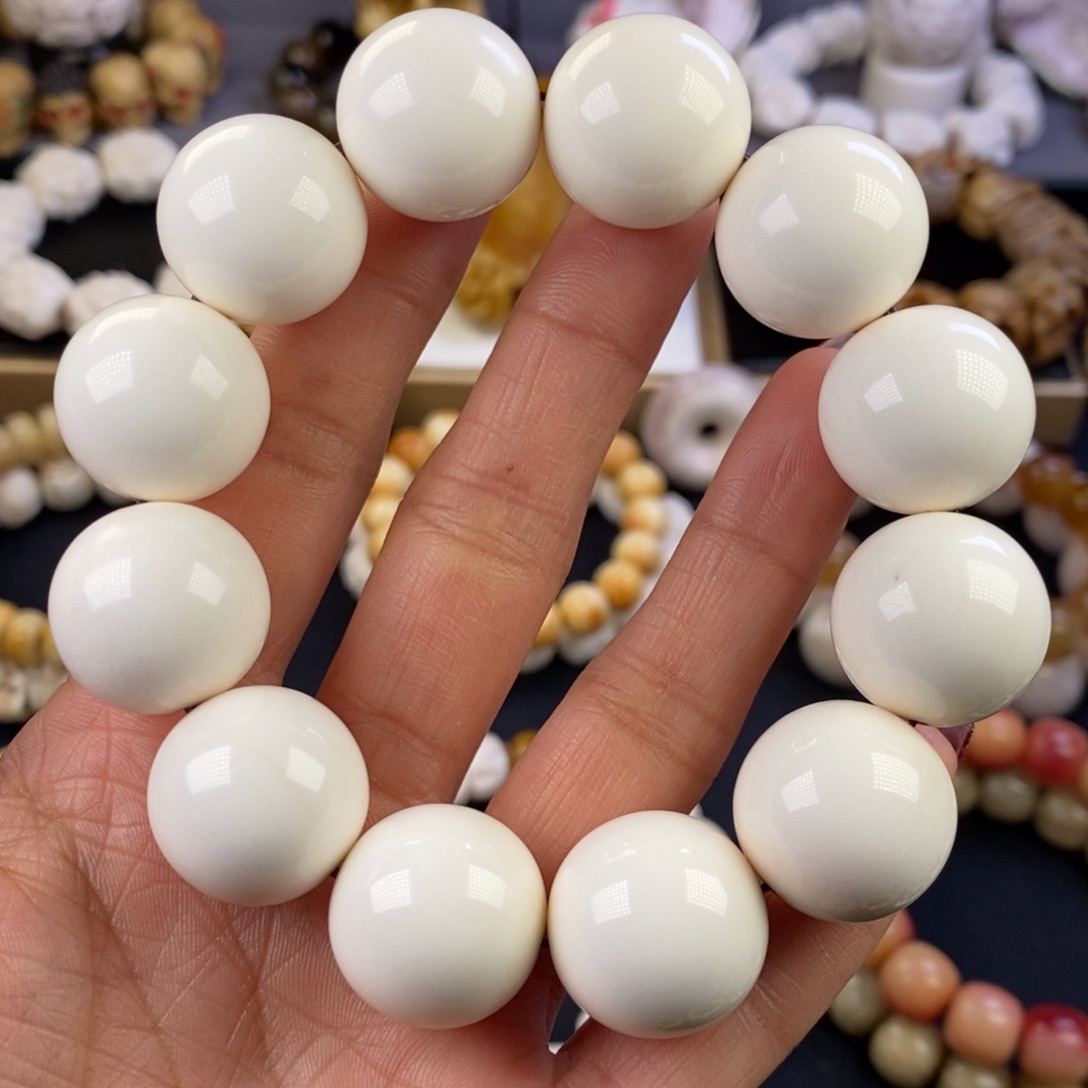 鹿骨把件沙***泳好看好玩