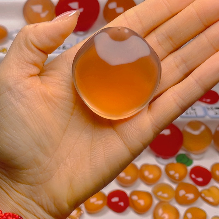 桃木保质保量青鱼石吊坠