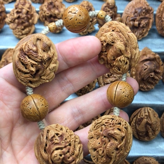 桃核手串桃核材质