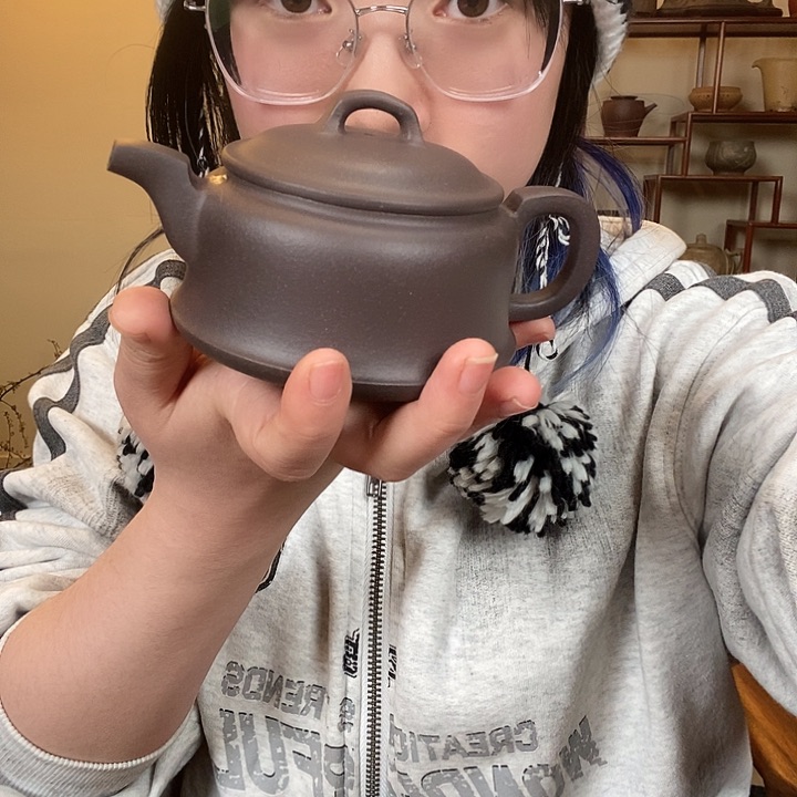 紫砂茶宠天青禅钟