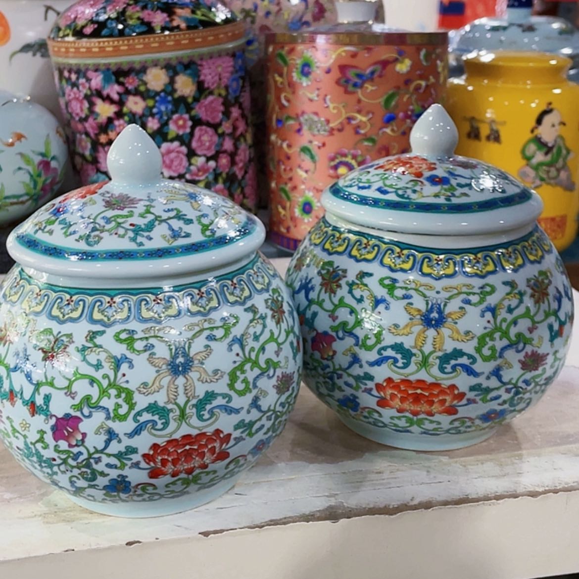 【闪购商品】罐陶瓷茶叶罐密封罐