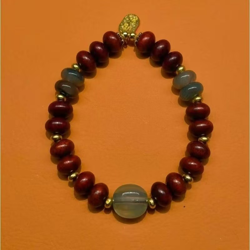 算盘珠血檀木（无礼盒）563