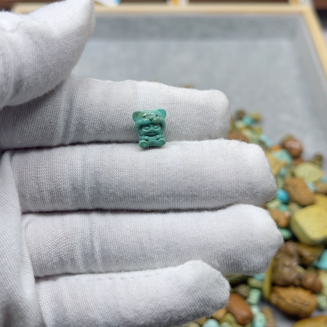 绿松石挂件未镶嵌