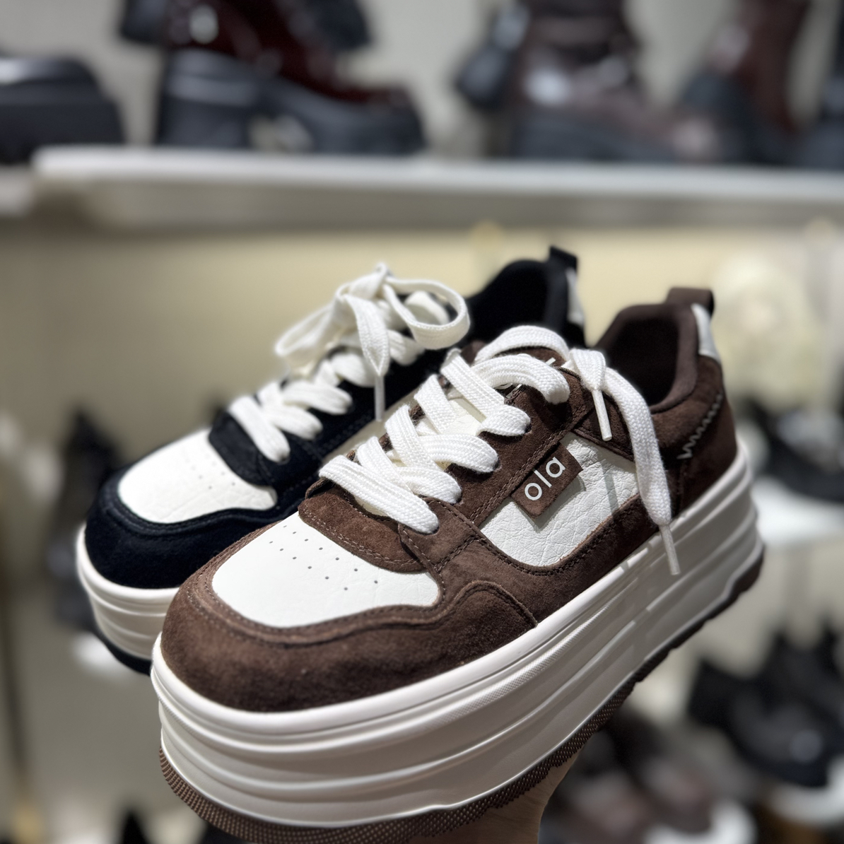 新品熊猫鞋时尚百搭运动鞋休闲鞋2077-12