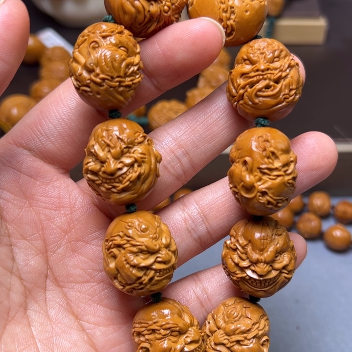 亮***子橄榄核手串/手链橄榄核