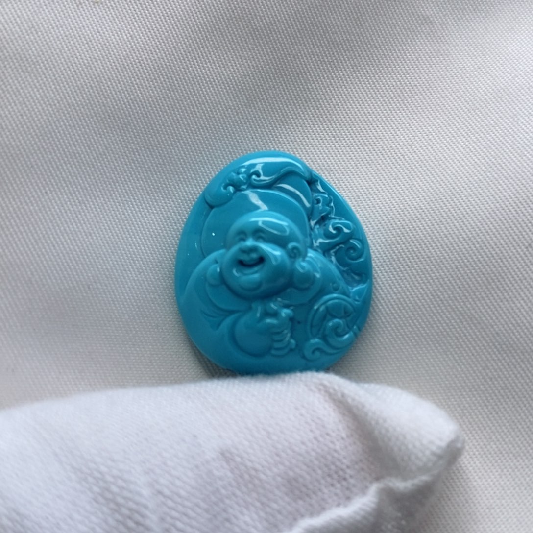 未镶嵌绿松石珠宝奇石