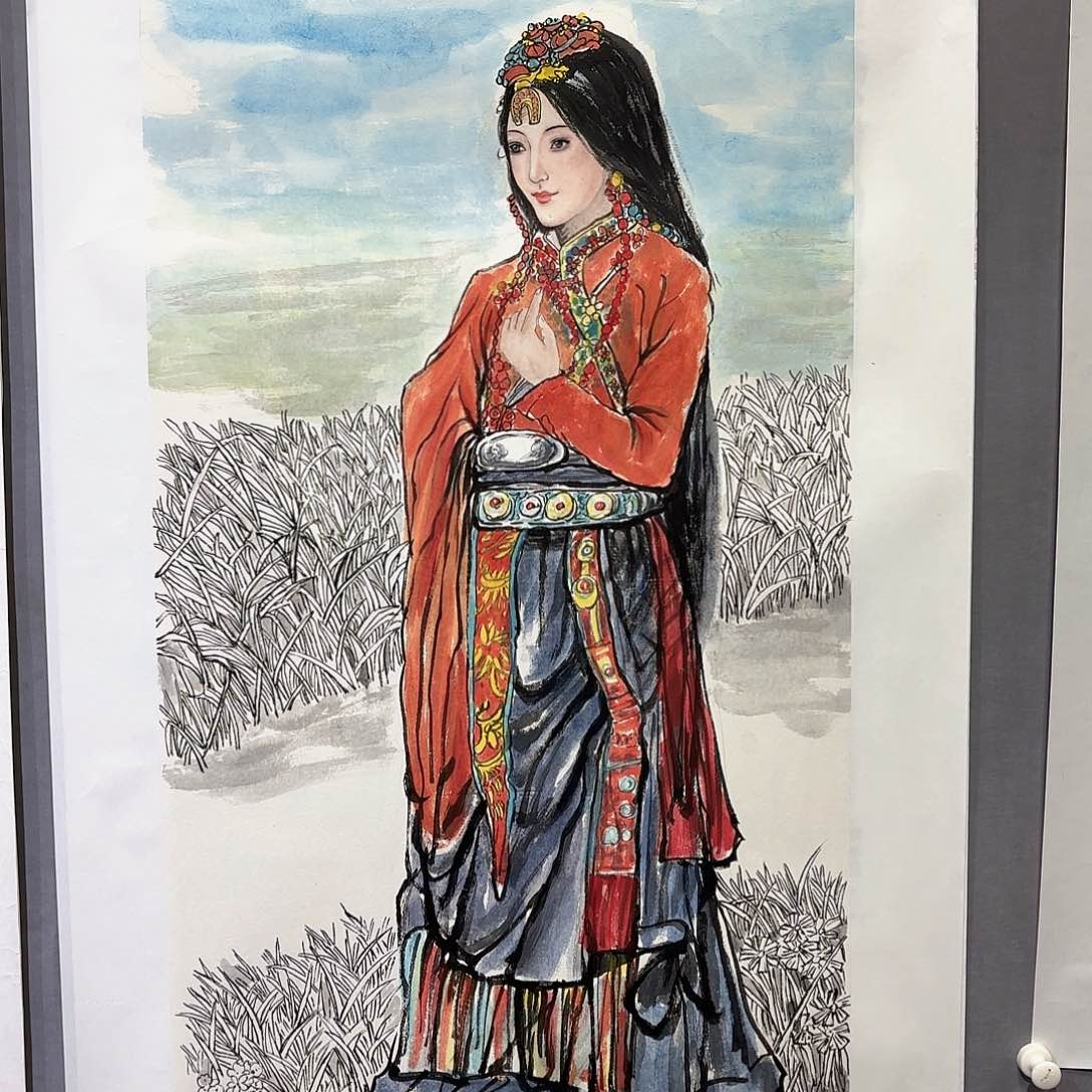 国画国画纯手绘作品请放心去藏