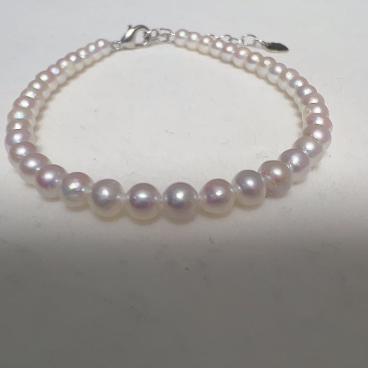 钛钢手绳淡水珍珠