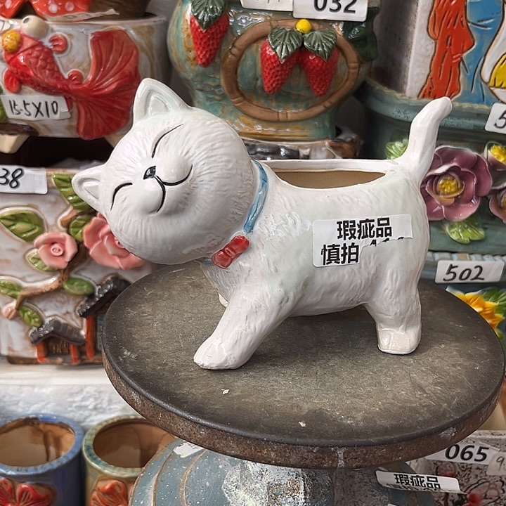 粗陶材质多肉花盆