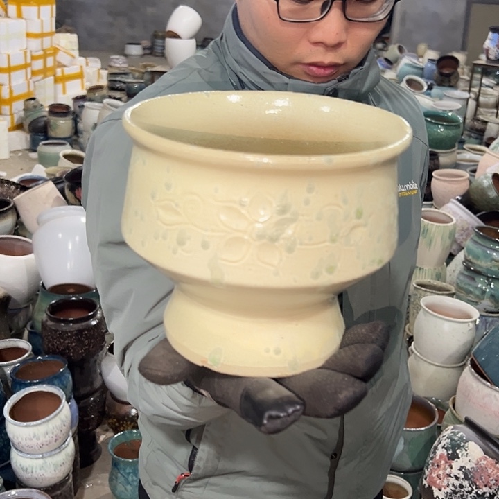 微瑕盐酥鸡啦啦花盆啦啦