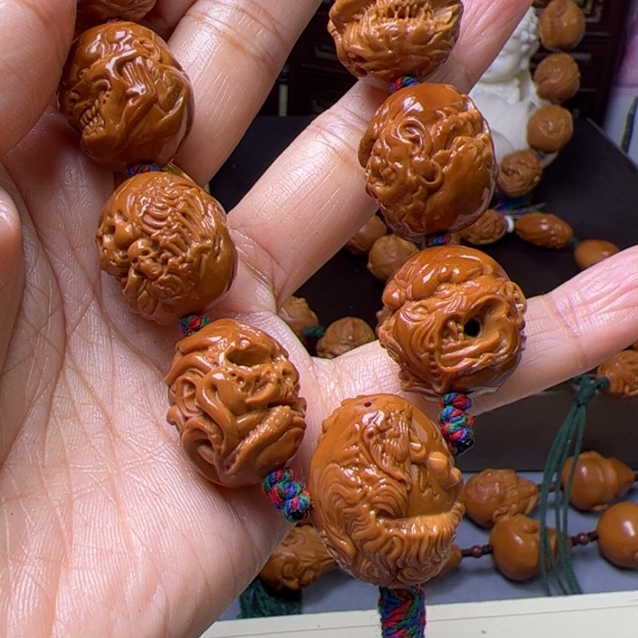 老***儿橄榄核手串/手链橄榄核