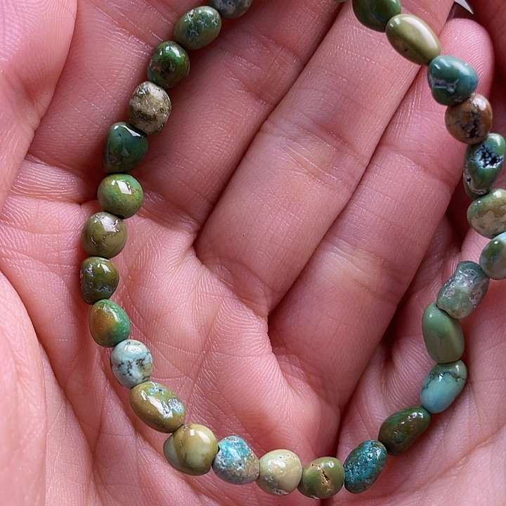 未镶嵌绿松石珠宝奇石