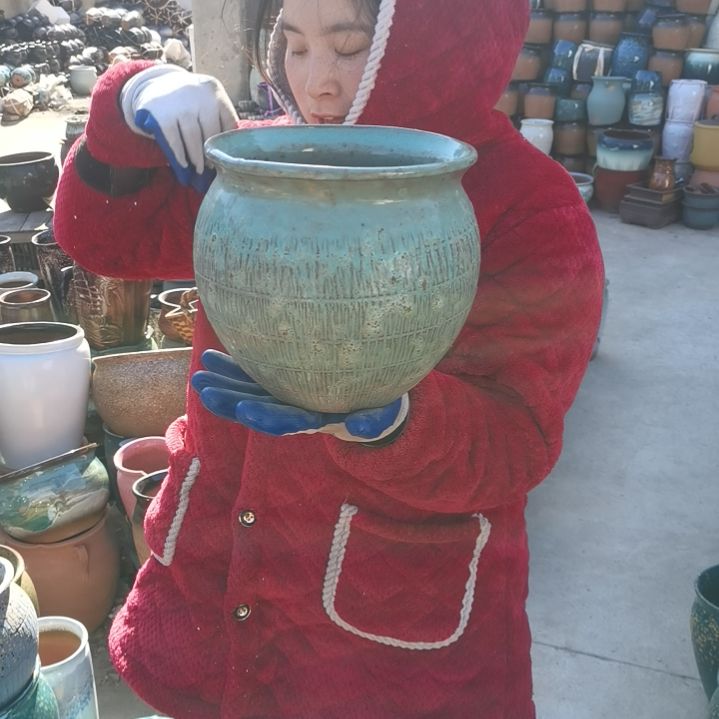 红陶口20高20瑕疵