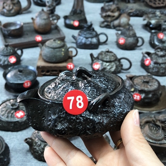 杯全手捏柴烧茶器