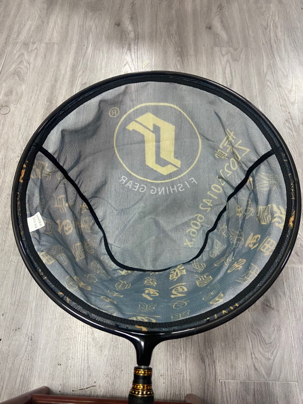 黑坑 竞技碳素抄网头 欧式利兴 直径40 防跳抄网头 好摘钩